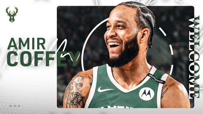 德甲直播-训练营合同！雄鹿官方：球队签下前锋阿米尔-科菲